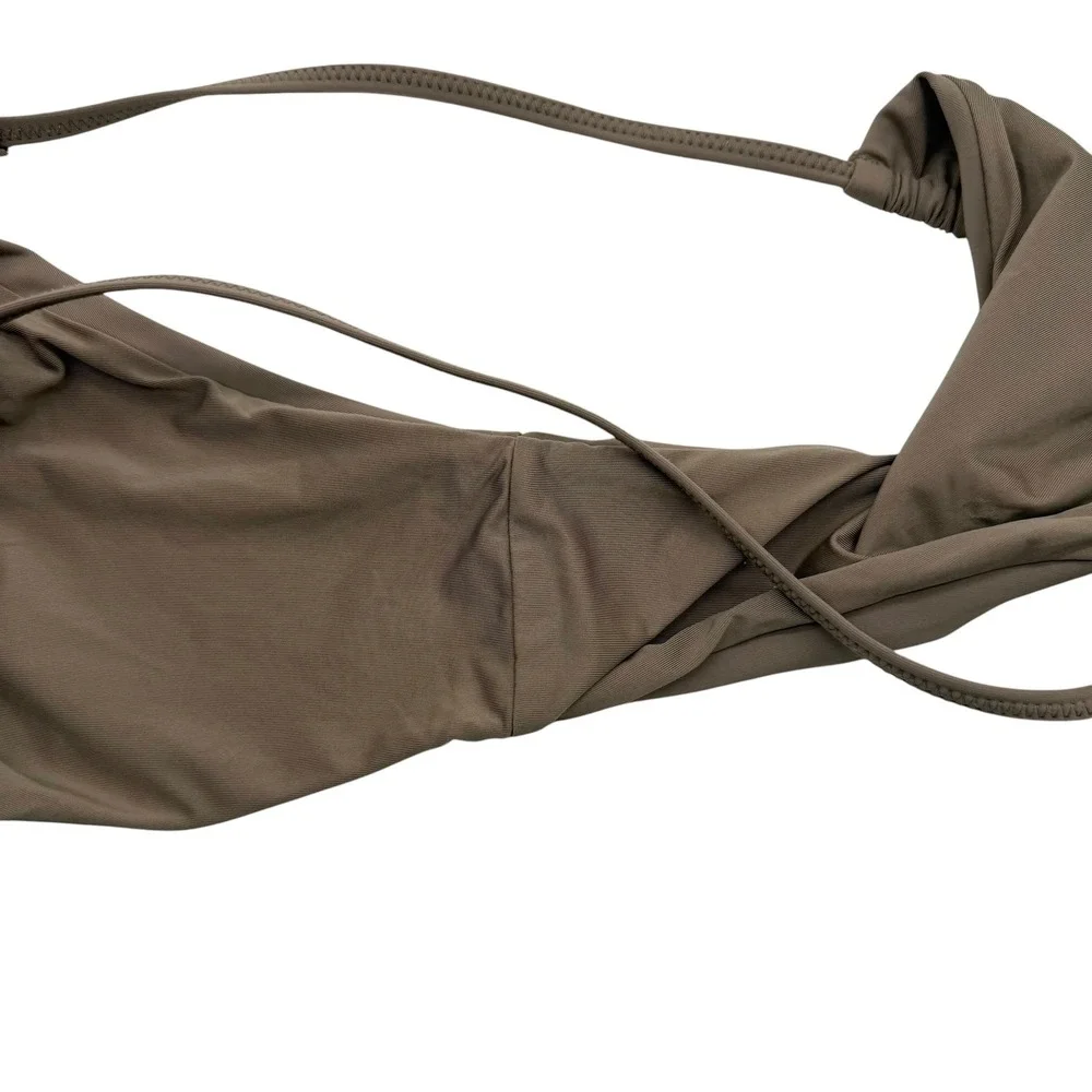 SKIMS Signature Swim String Bikini‎ Bottoms Beige Size Large L